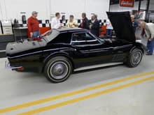 The Black 1972 Corvette
