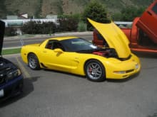 The first car show with the Z06.  Glenwood Springs, Colorado.  June of 2008 at Rollin' Audio.