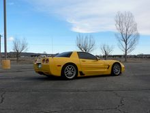 MY Z06 at Washington school