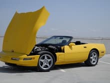 1996 yellow LT4 convertible