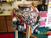 NEW 383 STROKER BUT ENDED UP LOSING THE EDELBROCK ACCESSORIES!!