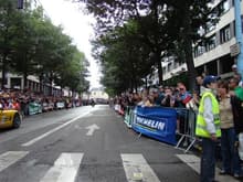 2007 Lemans driver's parade.  I'm driving in the parade!!!!!!!!