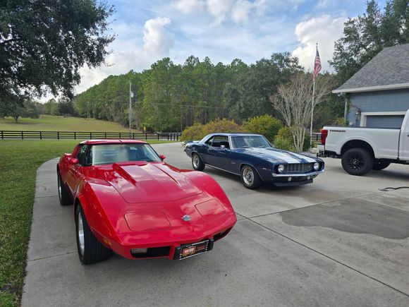 Hanging out with friend