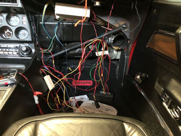 Don’t ask me about all the extra wires!