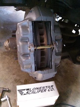 SS Lonestar calipers new pads