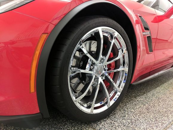 OEM / GM Chrome Wheels that have been ceramic coated (including the barrel).