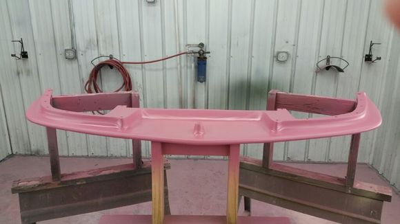 ACI front splitter in final primer