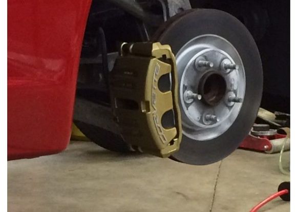 GOLD TPS Motorsports Calipers