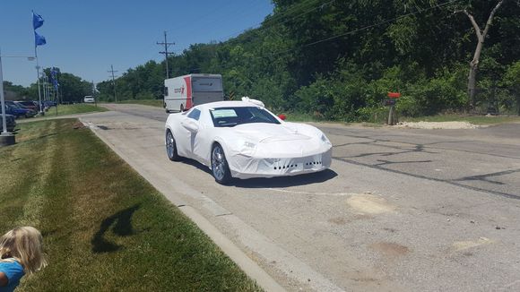 Just came off the Corvette delivery trailer.
