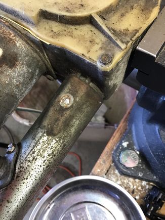 Snapped right off little 1/4 inch socket..gonna try kroil on other one