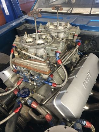 Yes there is plywood in my manifold, do you like the home made headers I fabbed up?