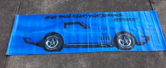 BFGoodrich 1969 Corvette Banner