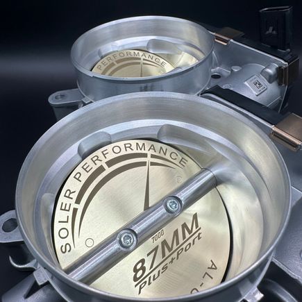 Features:
Optimized Active Contours with sonic flow nozzles

Porting Taper and Upstream Bore with Velocity Stack

Greater Discharge Coefficient of Plate/Blade interface

16 Ra Microinch Diamond Polished Surface Finish

Self-Cleaning Throat/Flow Gap