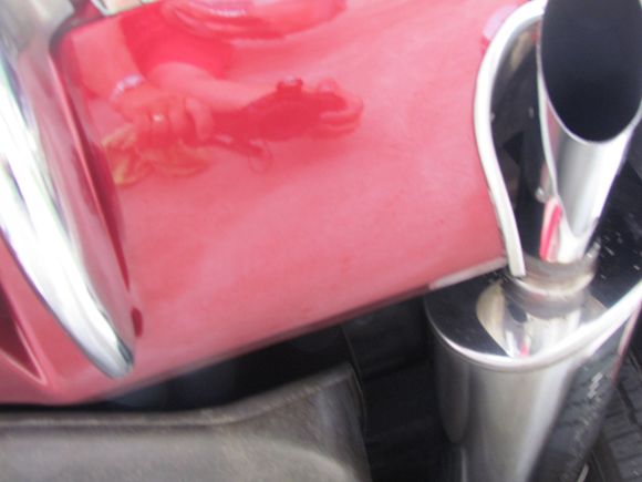 Stainless mufflers.