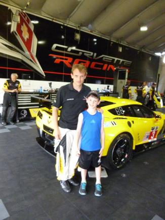With Antonio Garcia