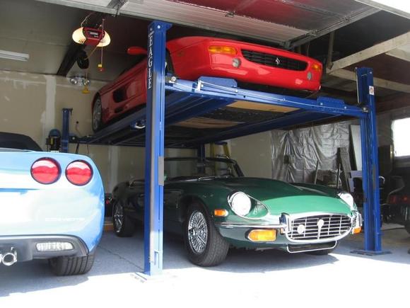 I rotate about a dozen cars through my garage and there are different ones in there on any given week.