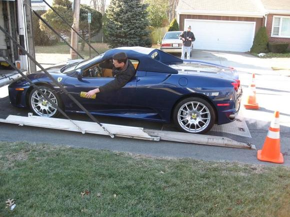 2006 Ferrari F430 Spider came from California across the country