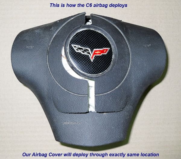 Anyone got a deployed 3 spoke C6 steering wheel air bag
