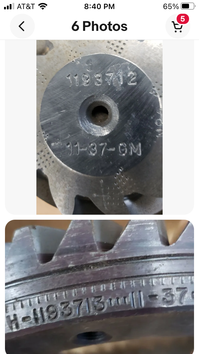 Ring gear identification CorvetteForum Chevrolet Corvette Forum