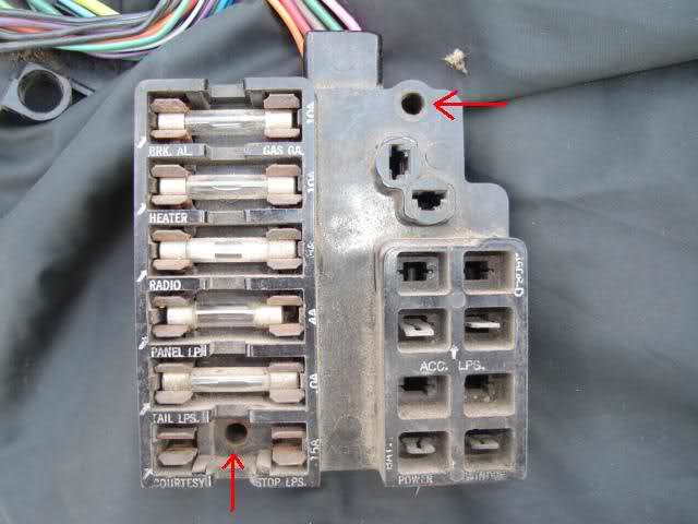 C2 Ignition switched 12v source for a radio ... 1964 chevelle fuse box 