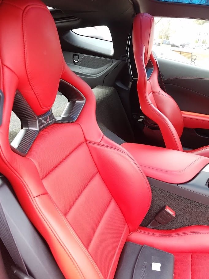 FS (For Sale) C7 3LT Red Competition Seats (Left and Right