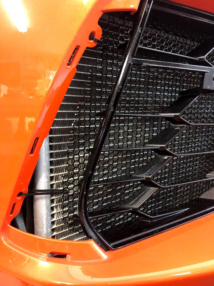 DIY C8 radiator protection mesh installation CorvetteForum