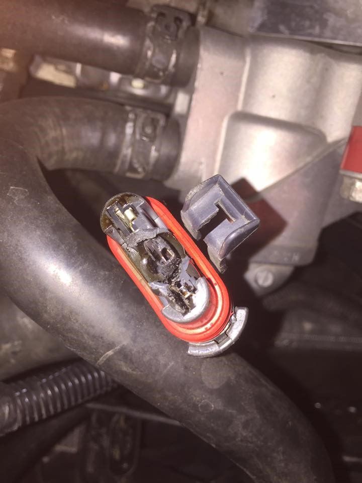 The dreaded melting fan connector has struck CorvetteForum
