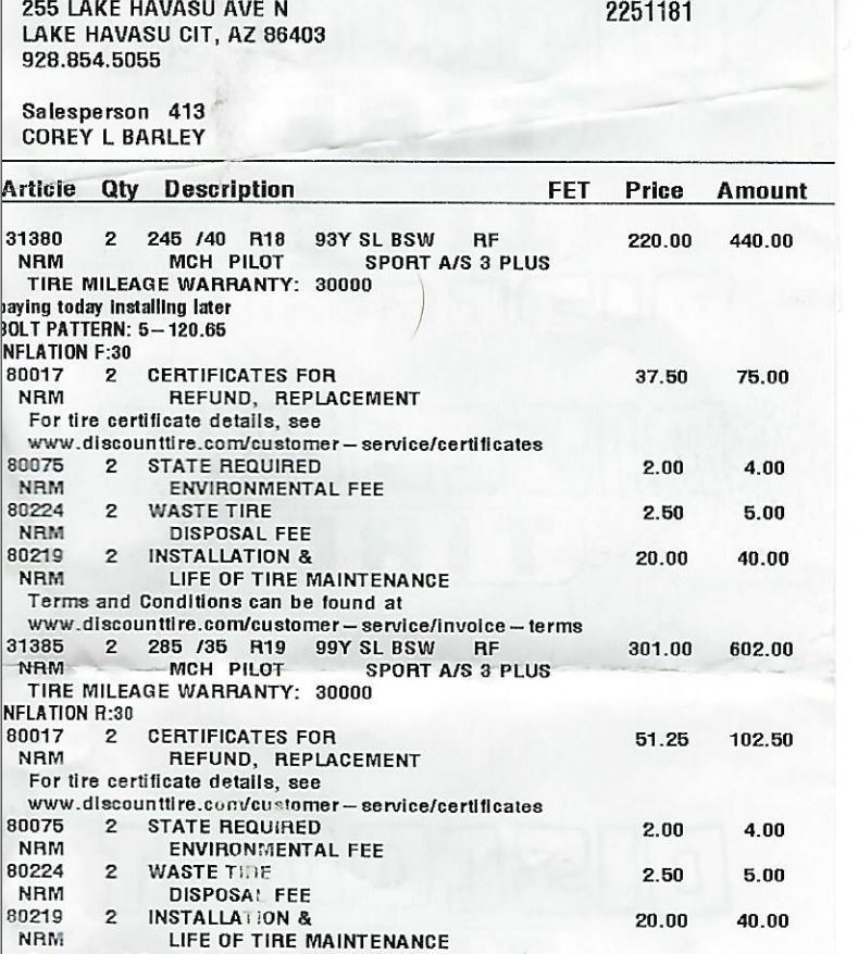 Tire Install Cost Page 2 CorvetteForum Chevrolet Corvette Forum