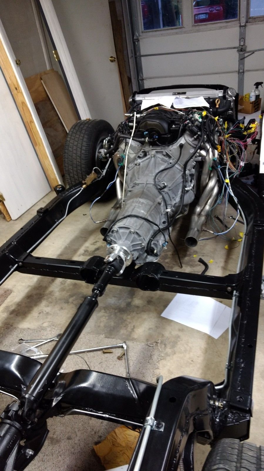 1973 LS3/TR6060 Conversion Driveshaft Options CorvetteForum