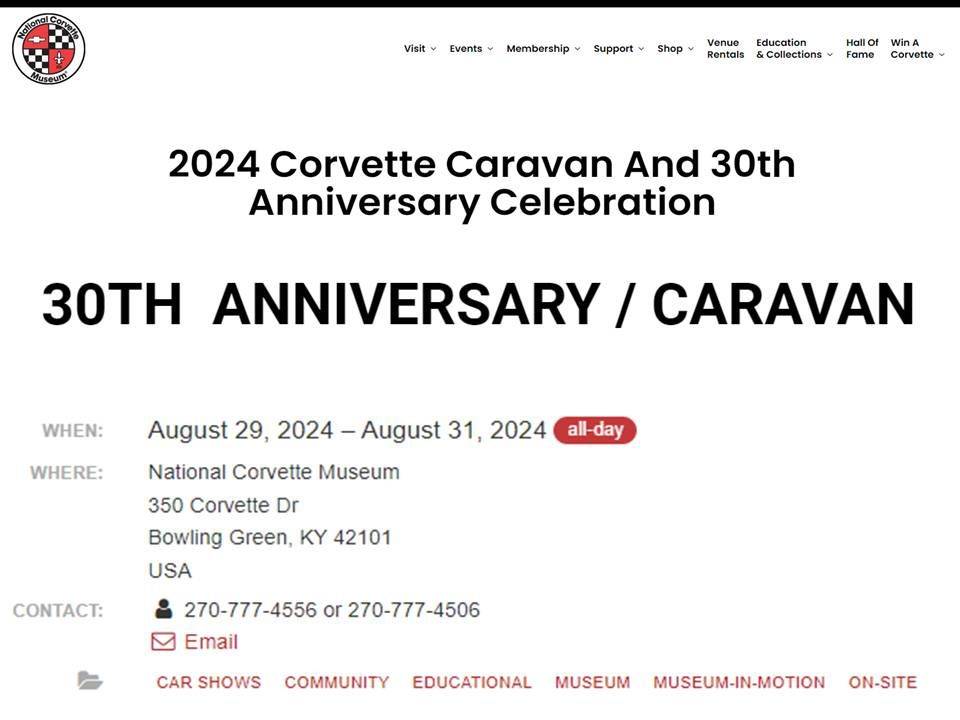 2024 corvette caravan bowling green, ky CorvetteForum Chevrolet