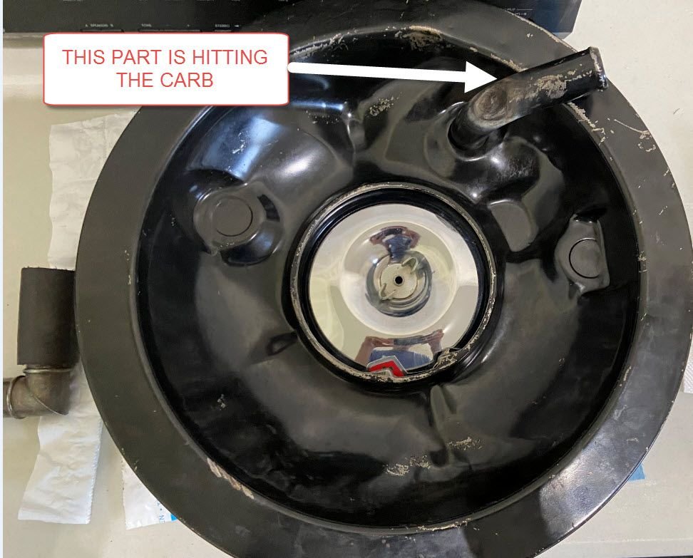 Cutting it and welding in a flat angled piece would be so much neater....just sayin'
