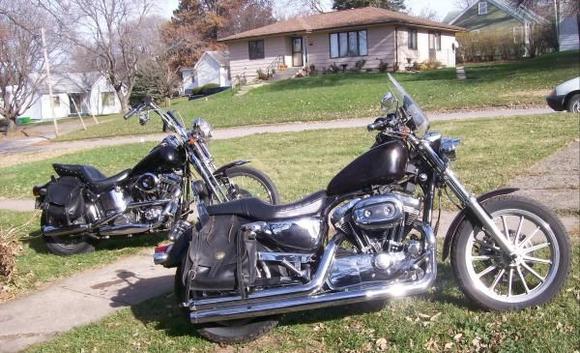 1993 Springer Softail 2004 Sportster