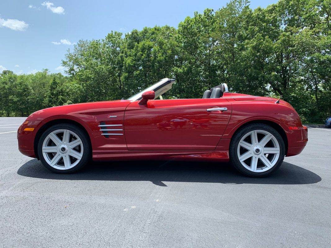 2005 Chrysler Crossfire - 2005 blaze red metallic pearlcoat red limited roadster - Used - Acworth, GA 30102, United States