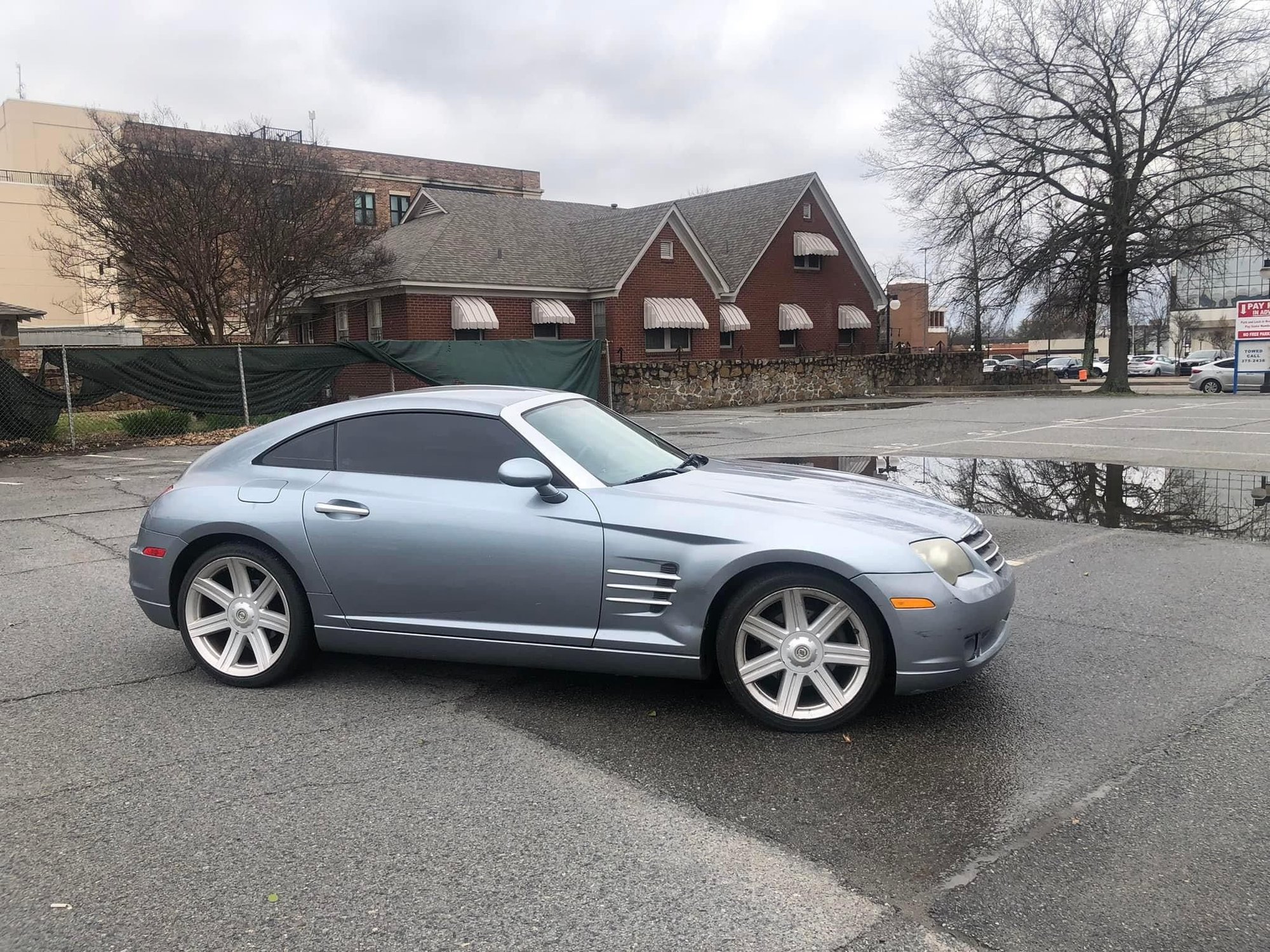 2004 Chrysler Crossfire - My crossfire pops wheelies! Ok, maybe not but doesn’t hesitate when you say GO! - Used - VIN 2004 Crossfire - 179,559 Miles - 6 cyl - Manual - Coupe - Silver - North Little Rock, AR 72118, United States