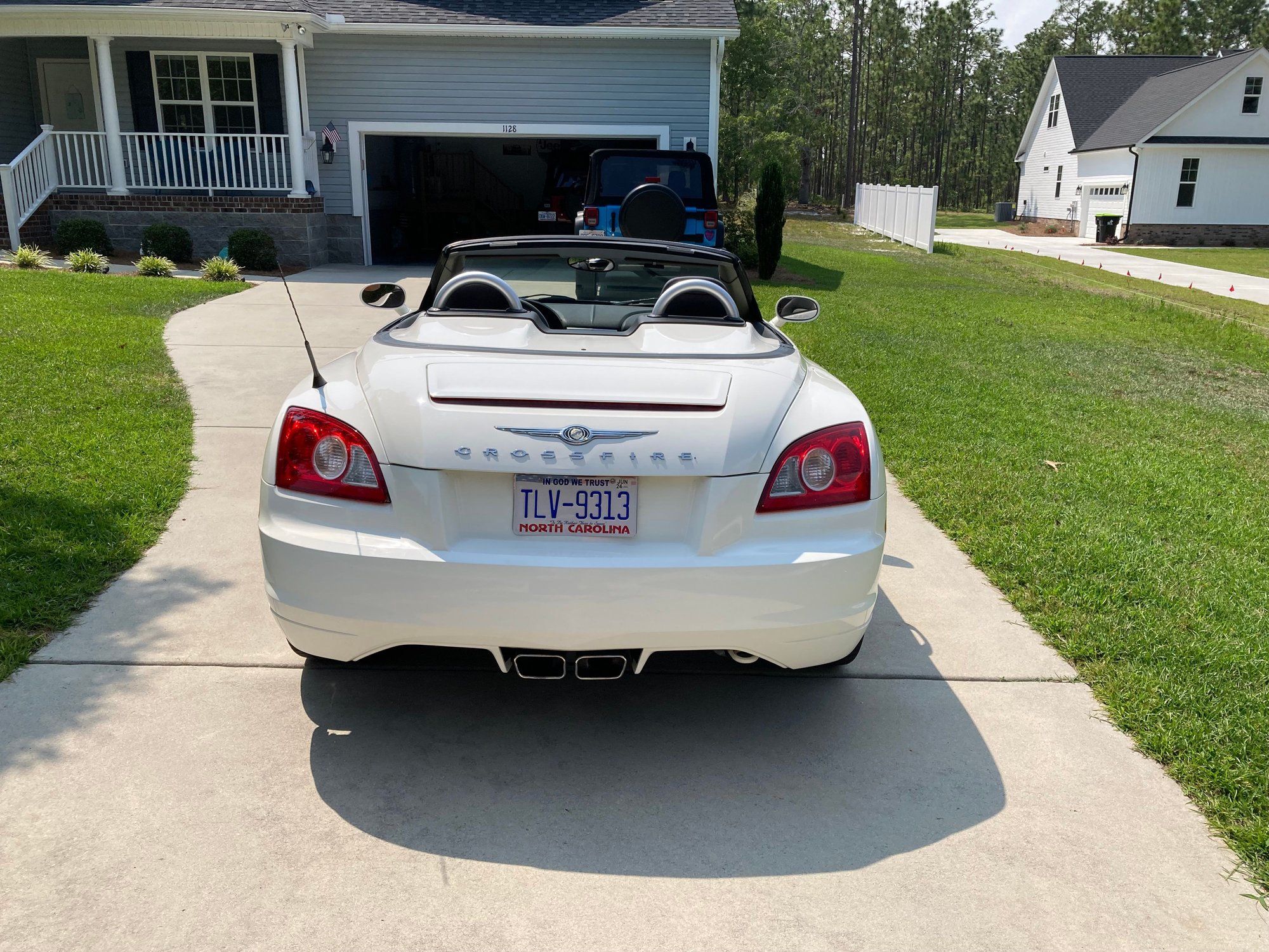 2005 Chrysler Crossfire - Crossfire Conv 6 speed - Used - VIN 1C3AN65L95X026496 - 105,000 Miles - 6 cyl - 2WD - Manual - Convertible - White - Southport, NC 28461, United States
