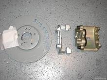 6102SRT6 rotor : caliper : brake adapter 1