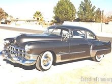 1949 Cadillac 62 Coupe bronze fVl mx