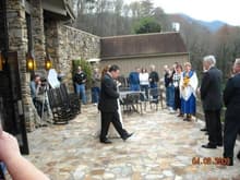 wedding at the lodge