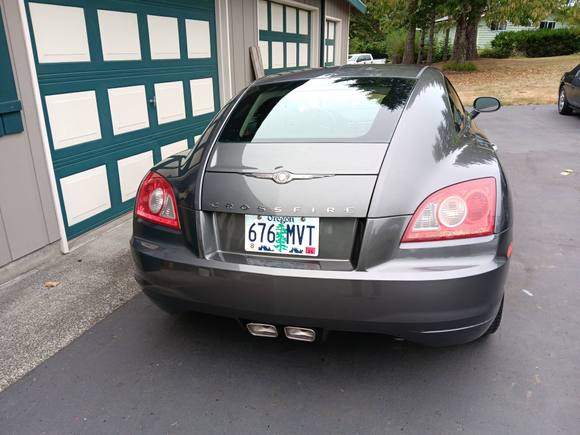 And like the engine bay, need a rear end shot, taken today. 