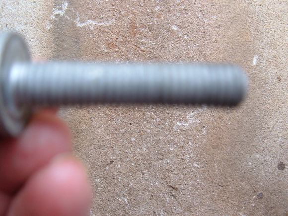 No factory thread lock?  I added a dab when assembling.