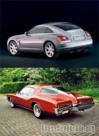 Chrysler Crossfire and Buick Riviera boat tail