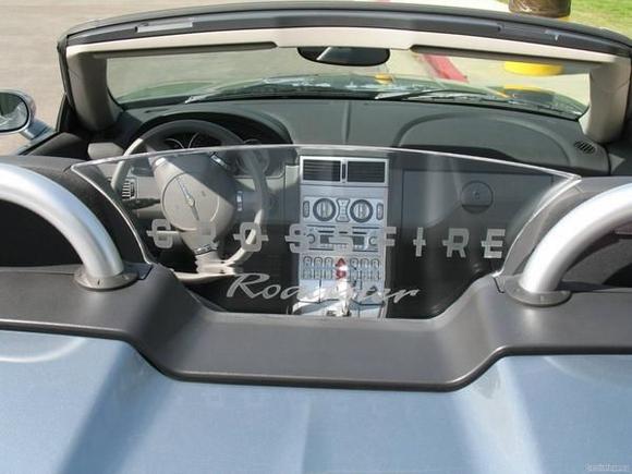 roadster windscreen
