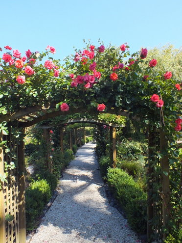 The Rose Arch Walkway