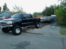 geting ready to head to the lake