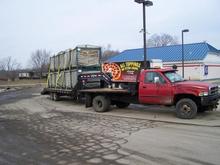 hauling scrap for General Steel