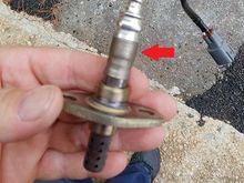 Denso engraving on the sensor
