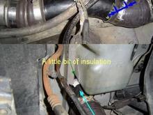 Right or compressor air tubes