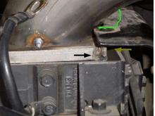 Air horn and throttle bracket modification