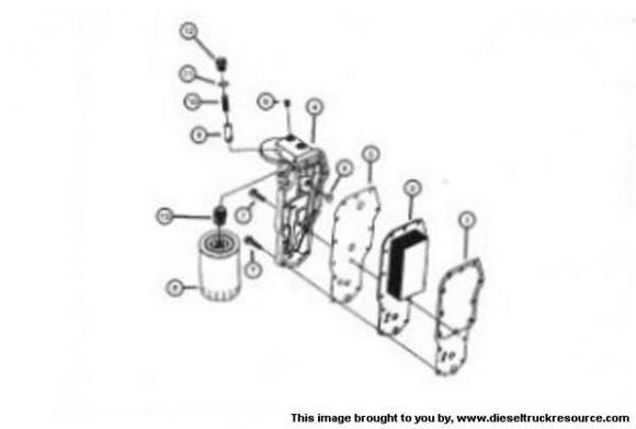 12 Valve Oil Cooler