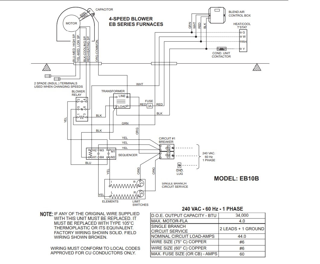 Why 3 wires on a run capacitor for a blower motor - DoItYourself.com ...